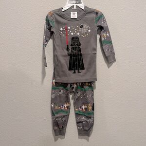 Hanna Andersson Star Wars‎ Holiday NWT 2pc PJsSz 85cm 2T